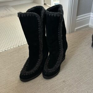 Mou mid calf boot